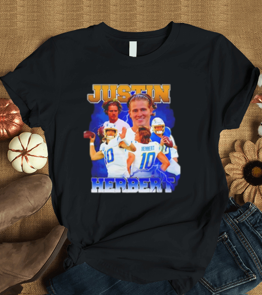 Justin Herbert Football Vintage T-Shirt