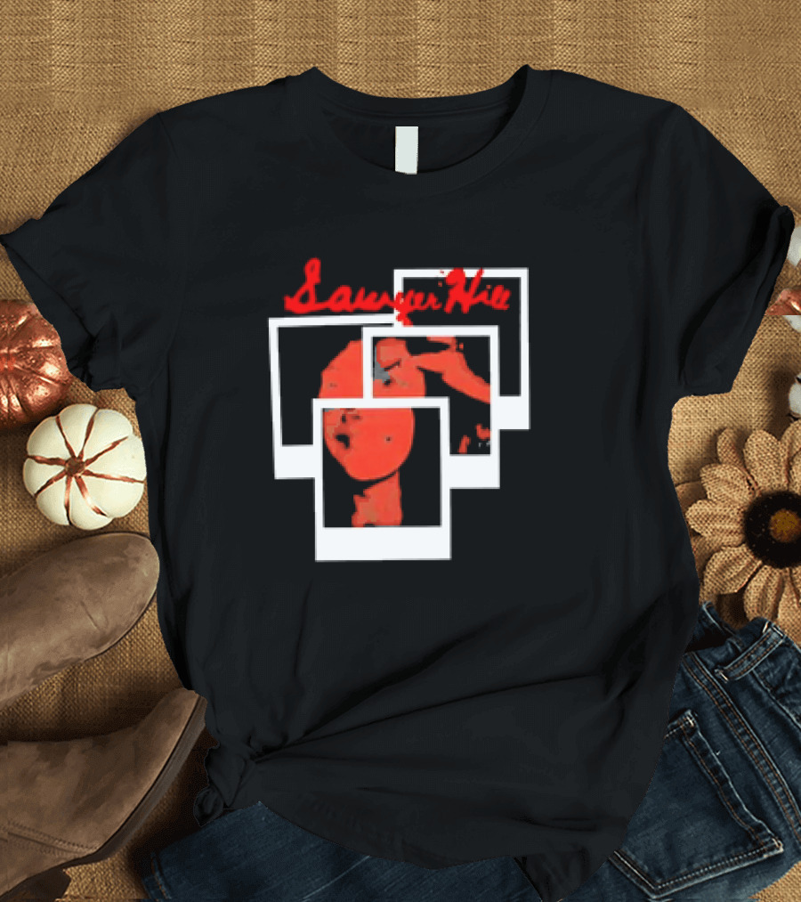 Sawyer Hill High on My Lows Retro Vintage Polaroid Aesthetic T-Shirt