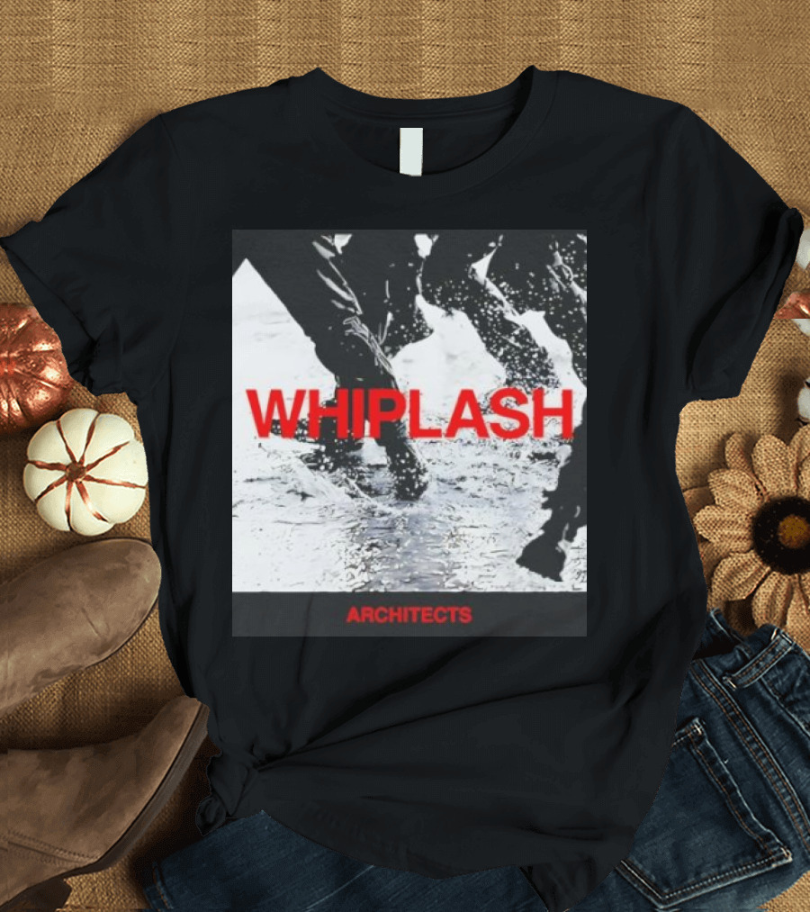 Whiplash Architects Single Black Photo Retro T-Shirt