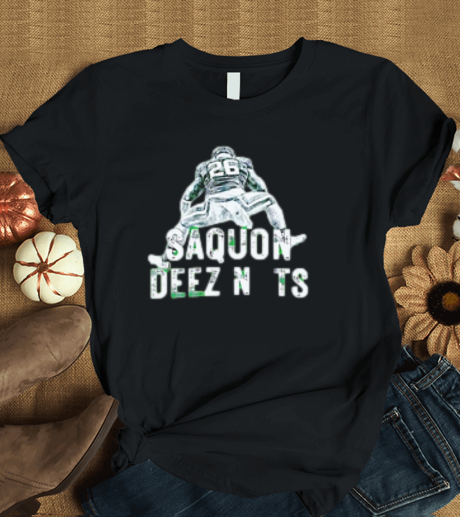 Philadelphia Eagles Saquon Barkley Saquon Deez N Ts T-Shirt