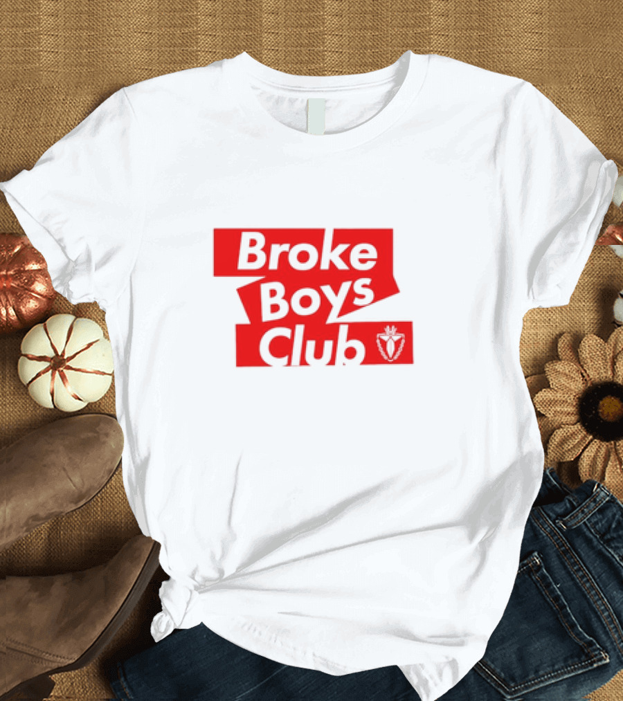 Broke Boys Club Heart Emblem T-Shirt