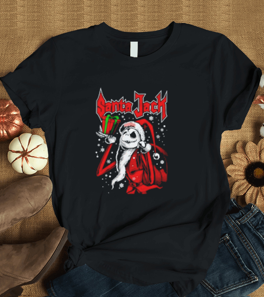 Santa Jack Skellington Christmas King T-Shirt