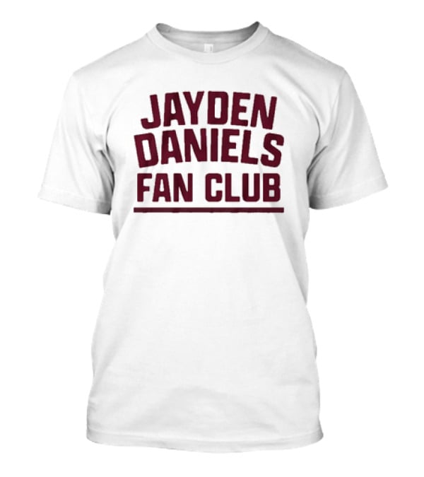 Jayden Daniels Fan Club Washington T-Shirt