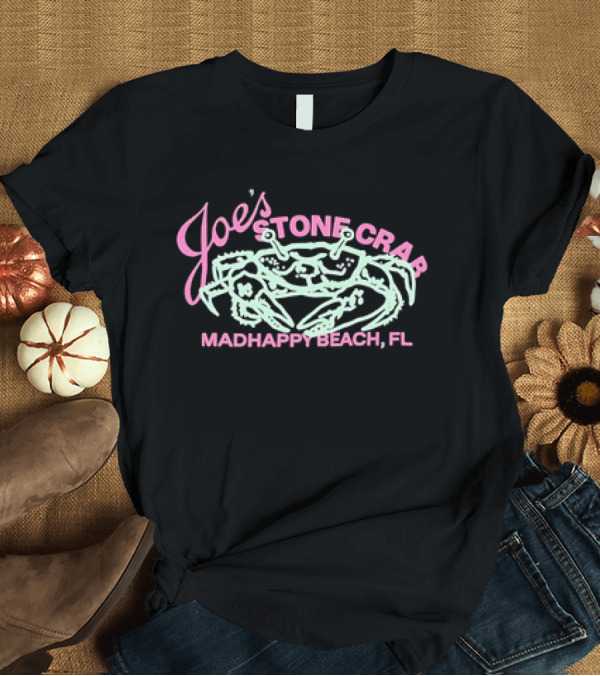 T-Shirt: Joe's Stone Crab Madhappy Beach FL T-Shirt Joe's Stone Crab Madhappy Beach FL T-Shirt