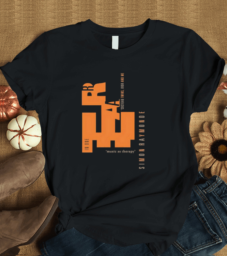 Simon Raymonde Cocteau Twins Ivor and Me Music as Therapy T-Shirt