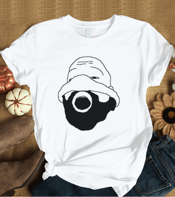 T-Shirt: Ye Kanye West Nitrous Mask Drawing T-Shirt Ye Kanye West Nitrous Mask Drawing T-Shirt