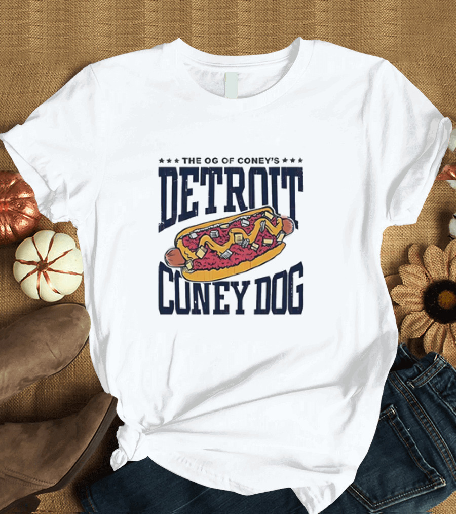 The OG of Coney's Detroit Coney Dog Classic T-Shirt