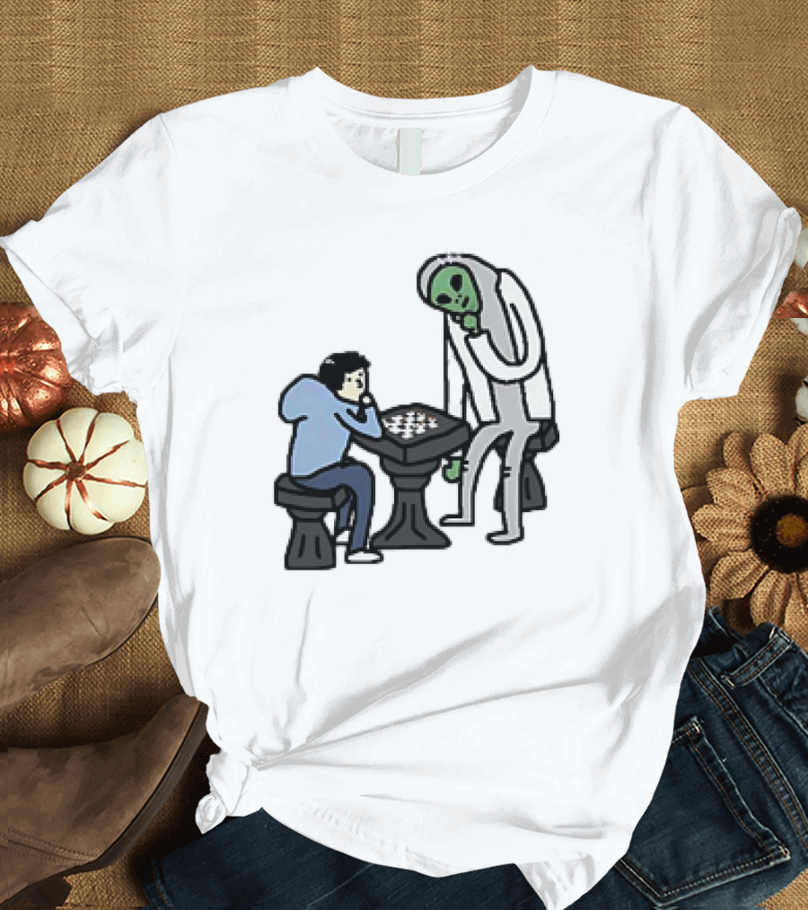 Victor Wembanyama San Antonio Spurs NBA Basketball Wemby Chess Hoodie vs Alien Player T-Shirt