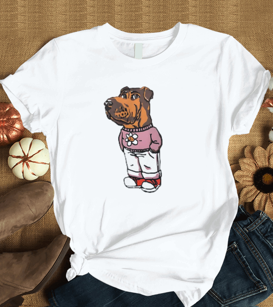 Space Dogs Chill Mable Flower T-Shirt