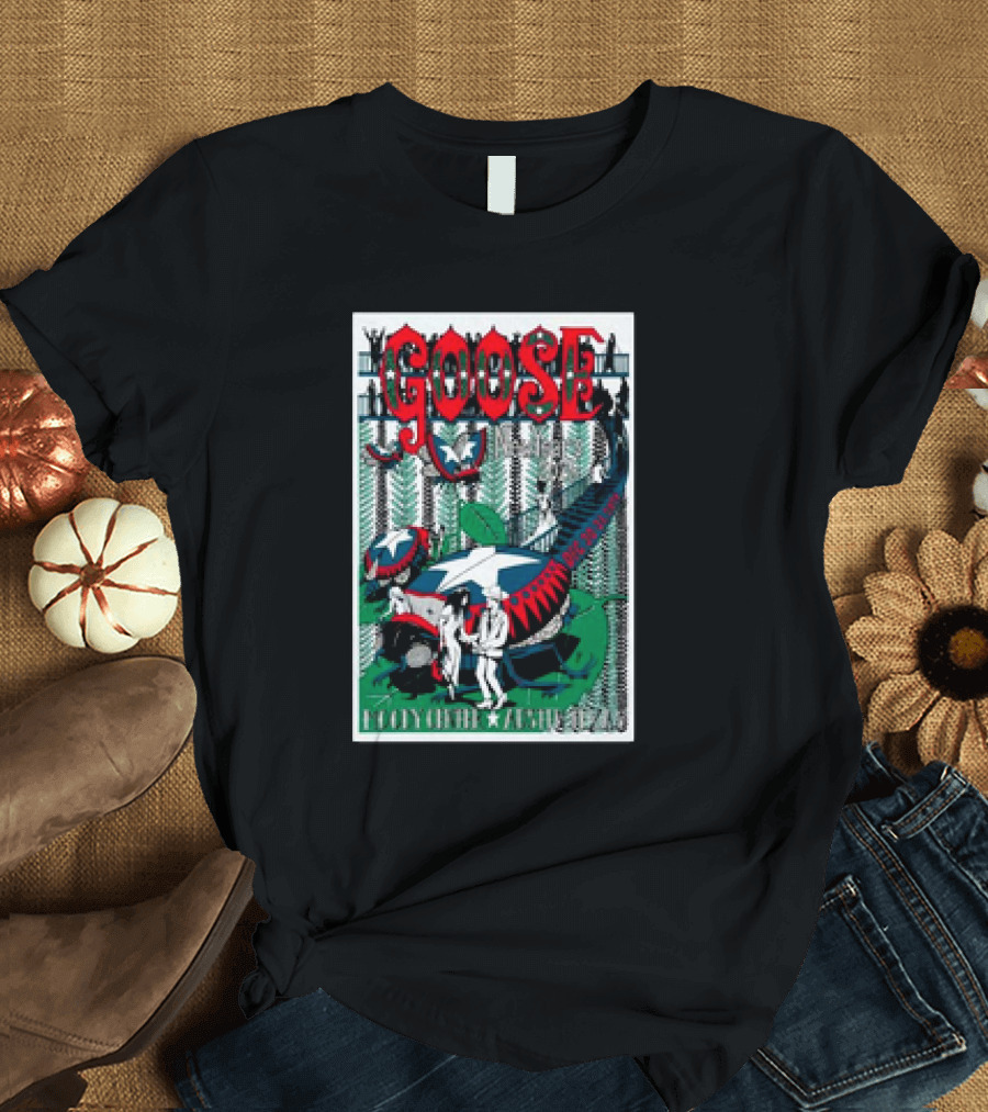 Goose Austin Texas December 30th and 31st 2024 Event Moody Amphitheater Music Festival T-Shirt