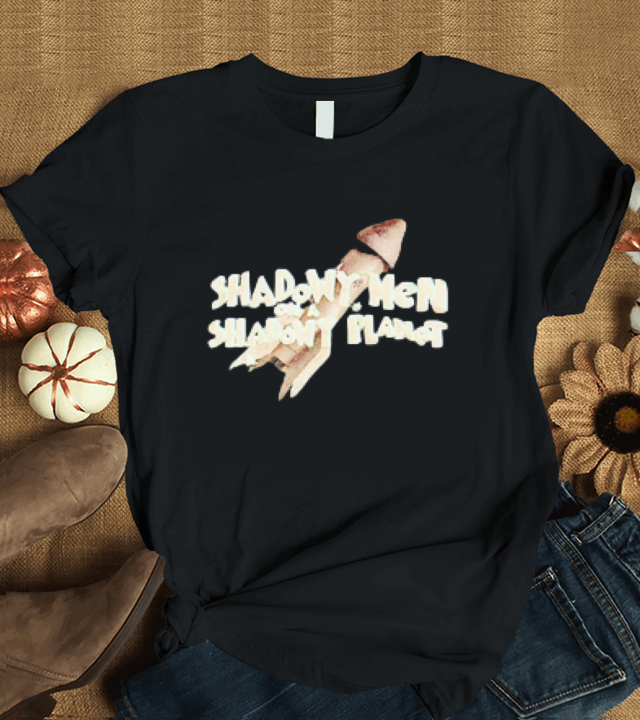 Shadowy Men on a Shadowy Planet Rocket T-Shirt