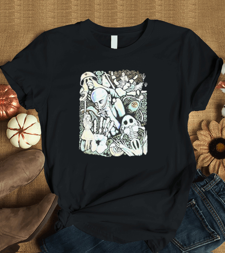 1993 Lollapalooza Alice in Chains Psychedelic T-Shirt