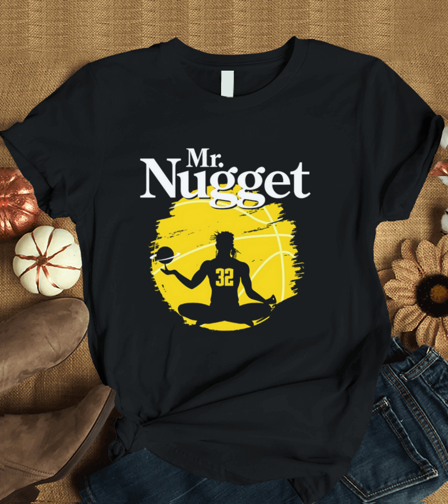 Mr. Nugget Aaron Gordon No. 32 Denver Nuggets T-Shirt