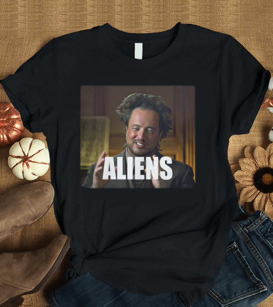 Ancient Aliens Meme Aliens T-Shirt