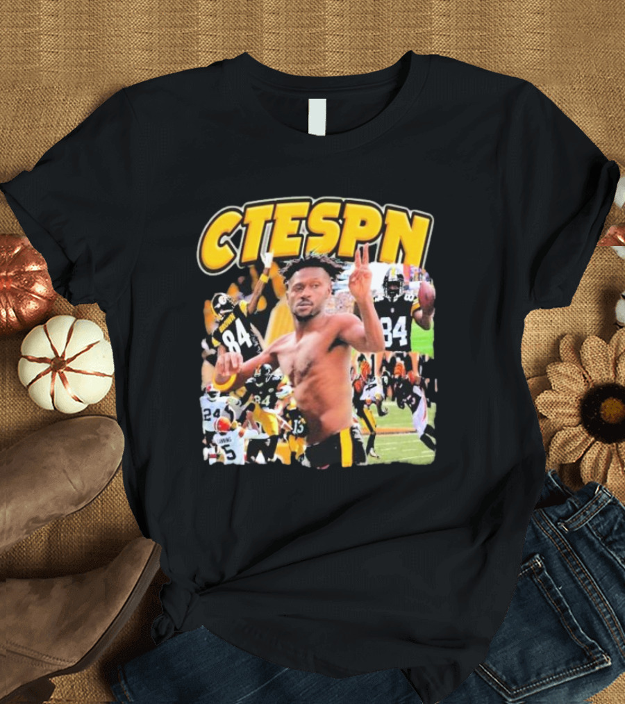 CTESPN Antonio Brown Pittsburgh Steelers Football Highlights T-Shirt