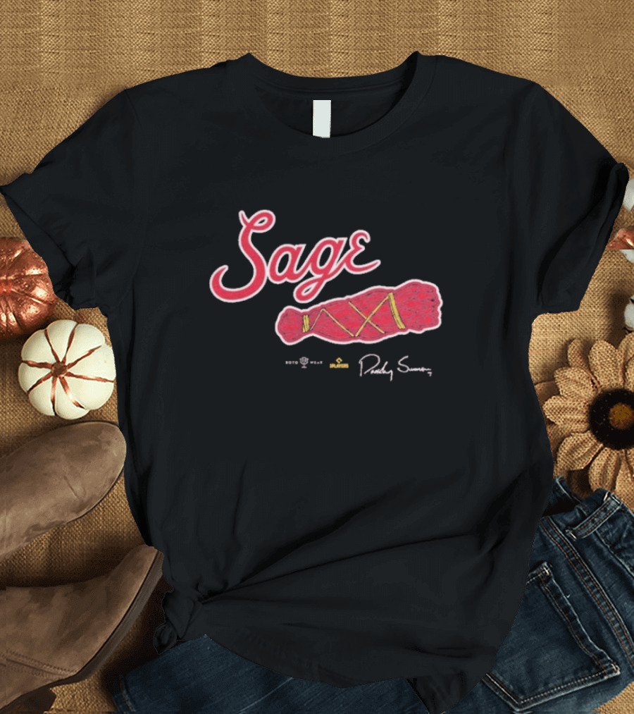 Atlanta Braves Sage Chop Patrick Semansky T-Shirt