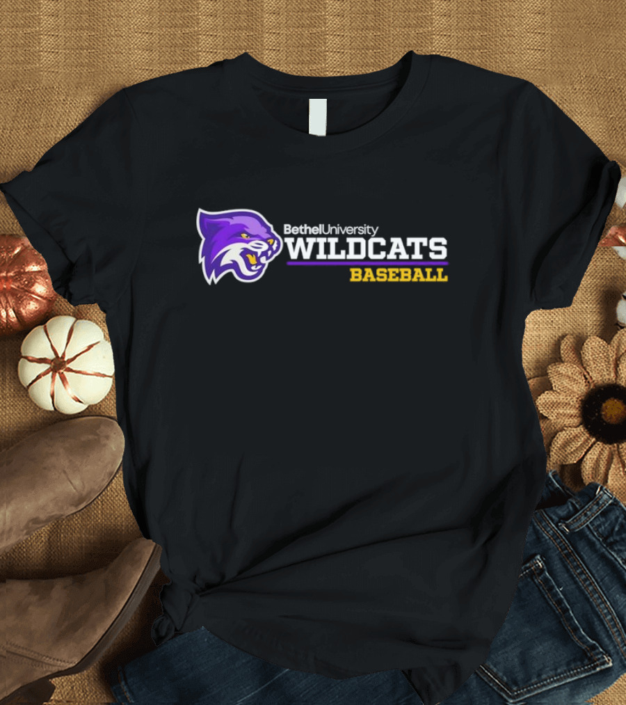 Bethel University Wildcats Baseball T-Shirt