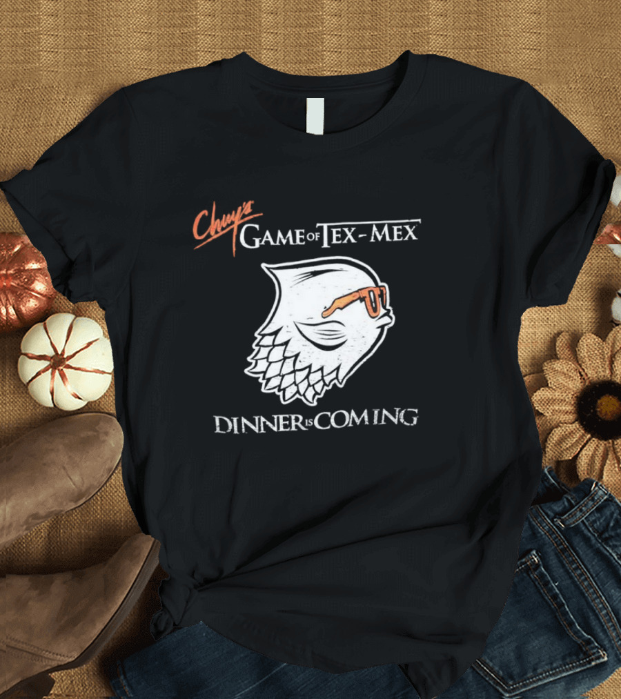 Chuy’s Game of Tex-Mex Dinner is Coming Cool Sunglasses Owl Design T-Shirt