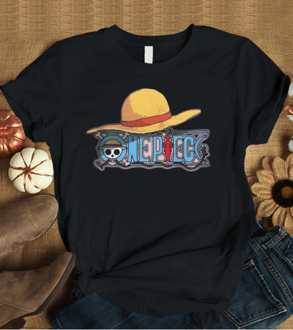 T-Shirt: One Piece Straw Hat Pirate Emblem T-Shirt One Piece Straw Hat Pirate Emblem T-Shirt
