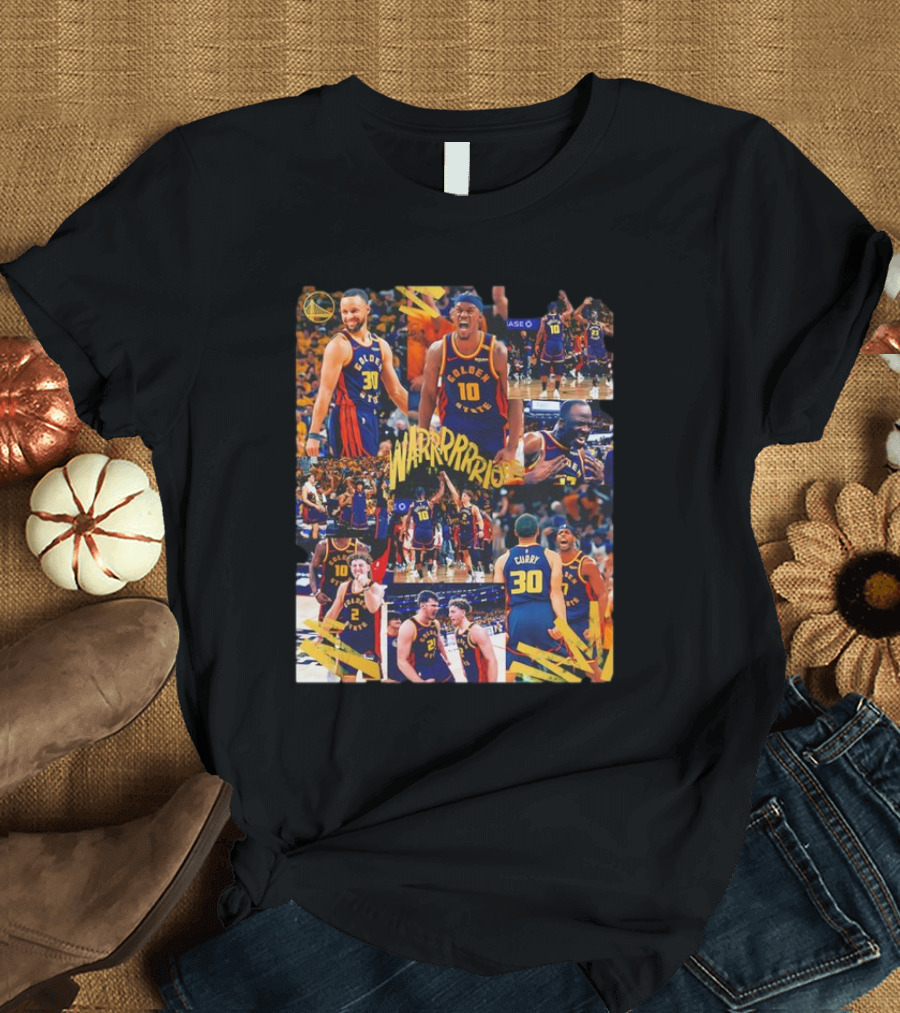 Golden State Warriors Game 4 WARRRRIORS Basketball Moments T-Shirt