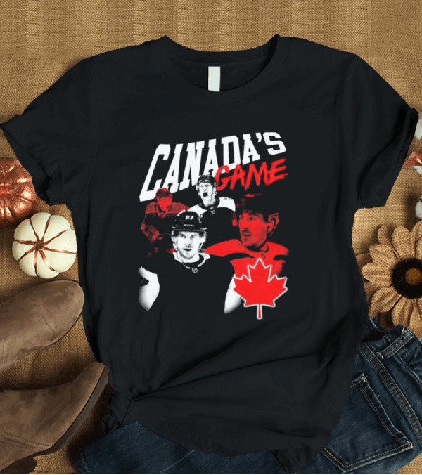 T-Shirt: Canada's Game 4 Nations Team Maple Leaf T-Shirt Canada's Game 4 Nations Team Maple Leaf T-Shirt