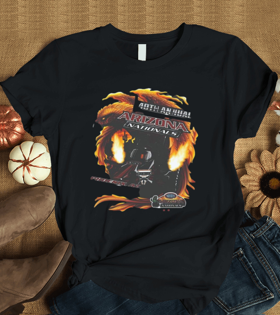 40th Annual Arizona Nationals Phoenix AZ NHRA Firebird Event 2025 T-Shirt