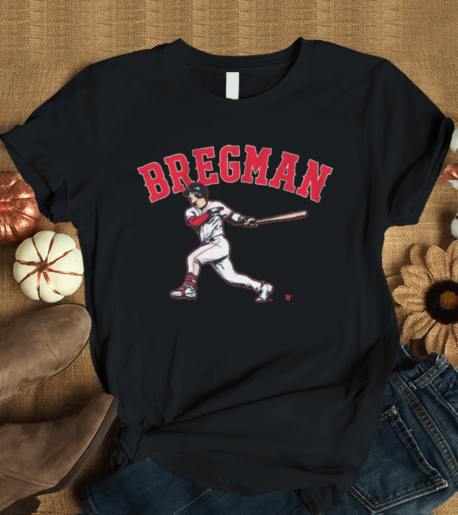 Bregman Swing Boston Red Sox Slugger MLB T-Shirt