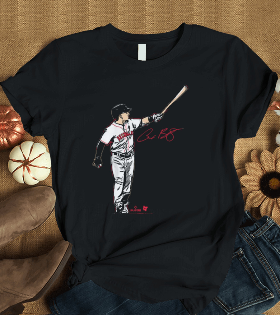 Boston Superstar Pose Red Sox MLB Signature T-Shirt