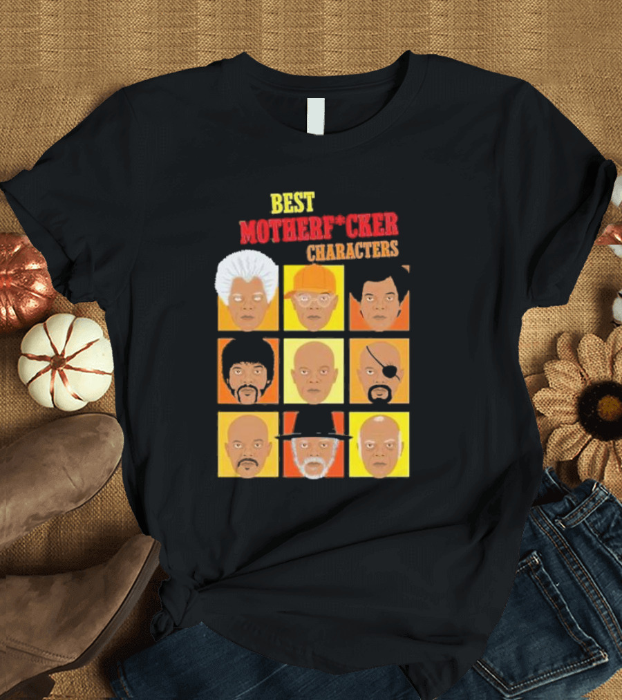 Best Motherfucker Characters T-Shirt