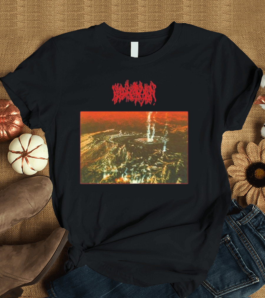 Blood Incantation Starspawn Volcanic Eruption Scene April 25 2025 T-Shirt