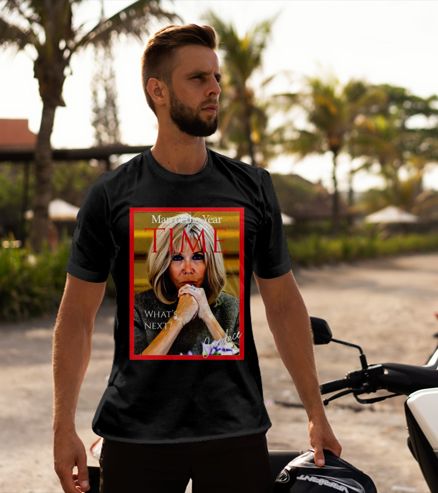 Candace Owens Brigitte Macron Man Of The Year Time T-Shirt