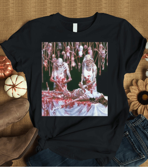 T-Shirt: Cannibal Corpse Butchered At Birth Grotesque Gore Imagery T-Shirt Cannibal Corpse Butchered At Birth Grotesque Gore Imagery T-Shirt