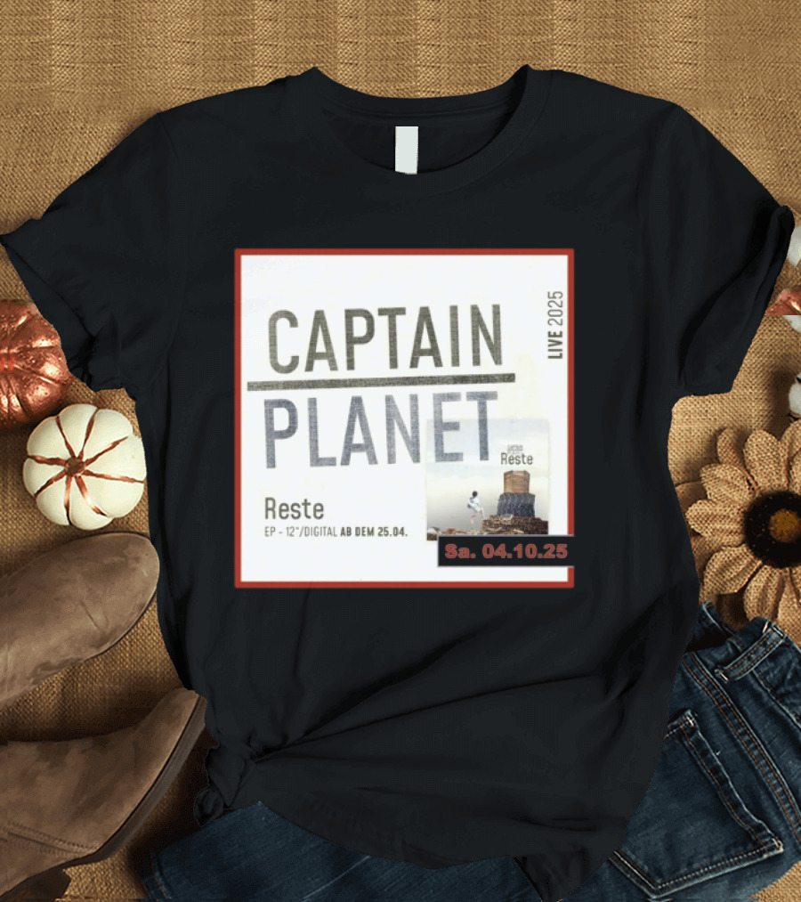 Captain Planet Tour 2025 T-Shirt