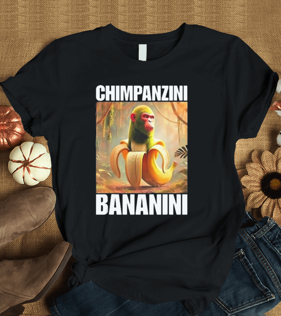 Chimpanzini Bananini Italian Brainrot T-Shirt