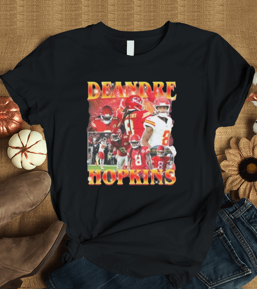 Chiefs Super Bowl Champions 2025 Deandre Hopkins T-Shirt