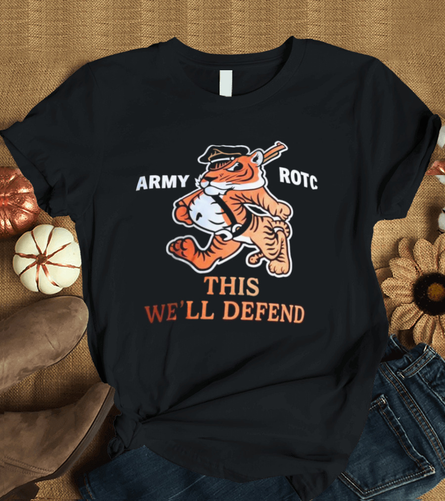 Clemson Tigers Army Rotc This We’ll Defend T-Shirt
