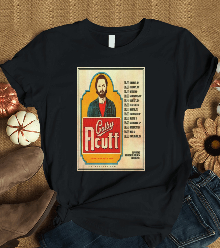 Colby Acuff Tour 2025 T-Shirt