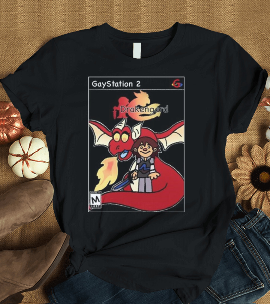Datura Cereus Wearing Drakengard By Chronodia T-Shirt