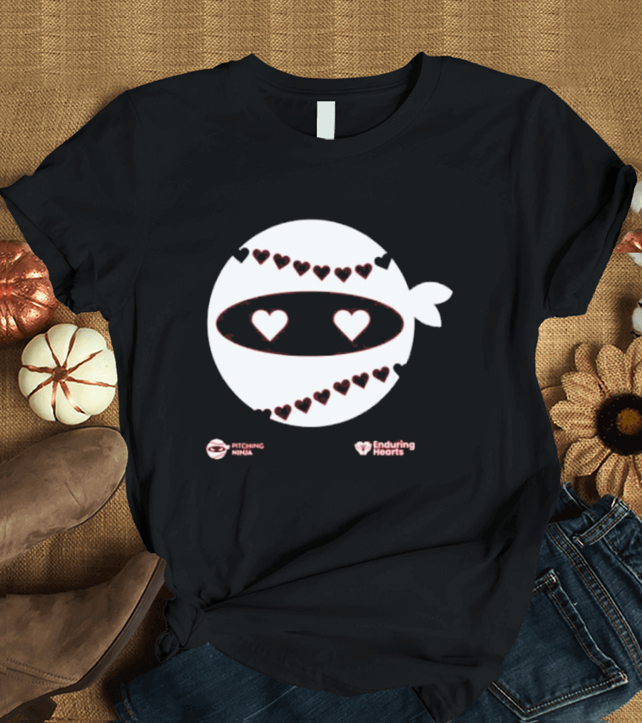 Enduring Hearts Pitching Ninja T-Shirt