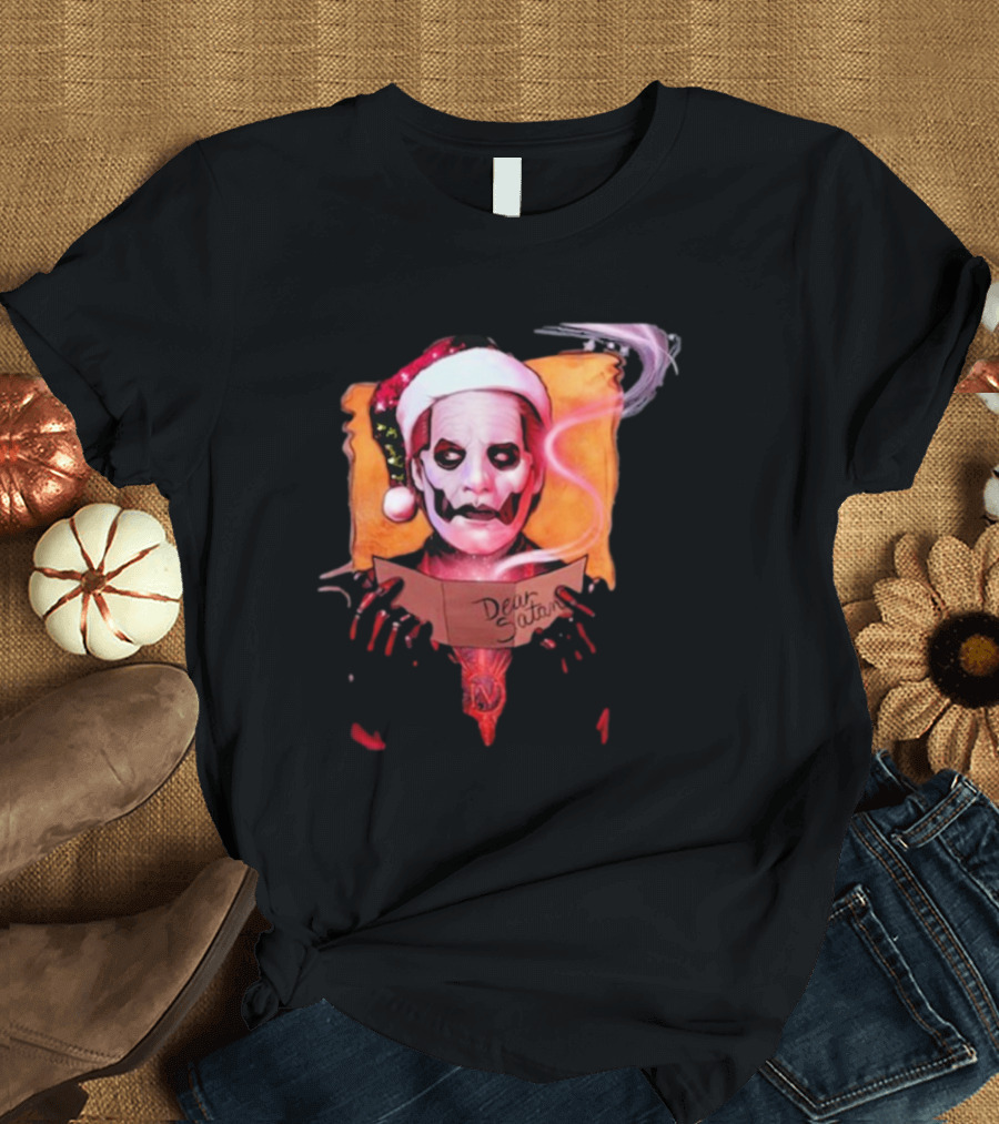 Ghost Dear Satan Christmas T-Shirt