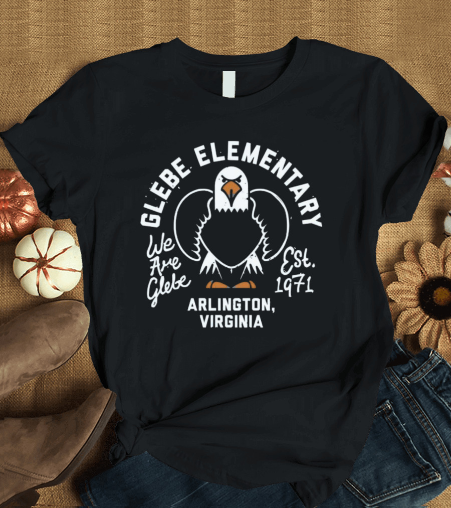 Glebe Elementary Vintage Gleagle Royal Blue T-Shirt