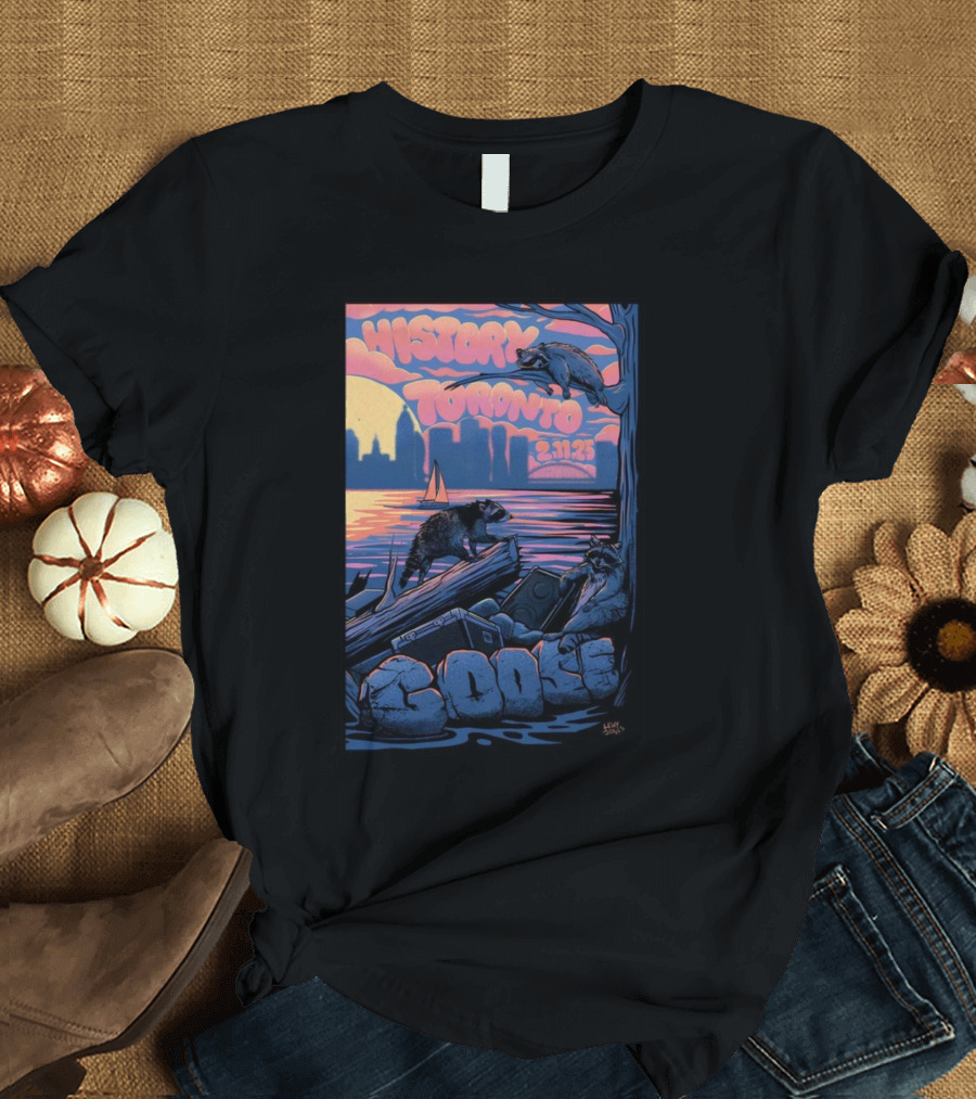 Goose February 11 2025 Tour Toronto ON T-Shirt