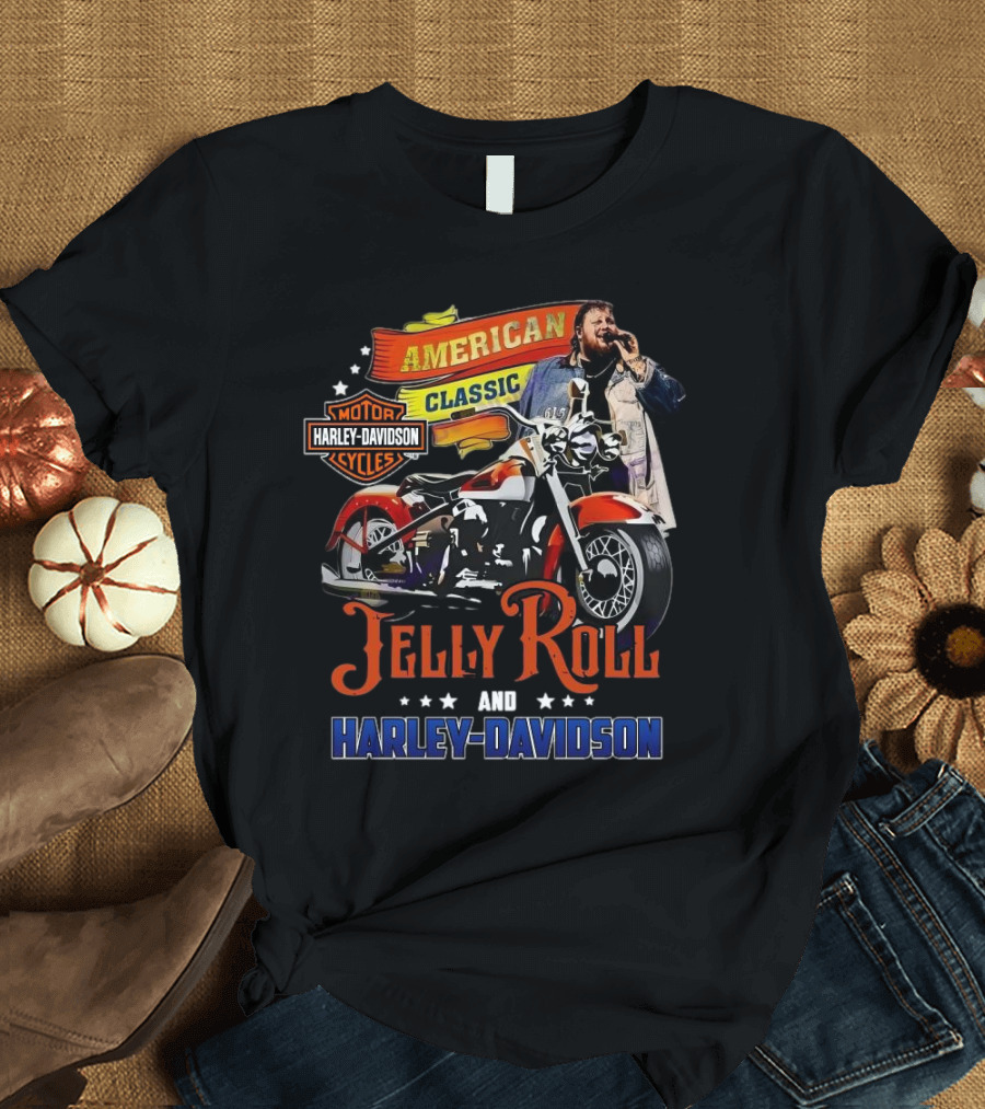 Harley Davidson – Jelly Roll American Classic Signature T-Shirt