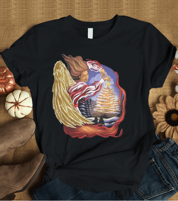 T-Shirt: Holiday Cheer by Enmanuel Rodriguez T-Shirt Holiday Cheer by Enmanuel Rodriguez T-Shirt