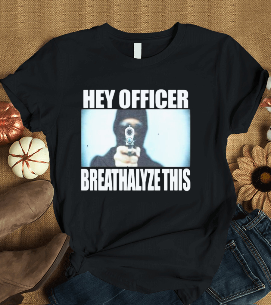 Haunted Starbucks Hey Officer Breathalyze This T-Shirt