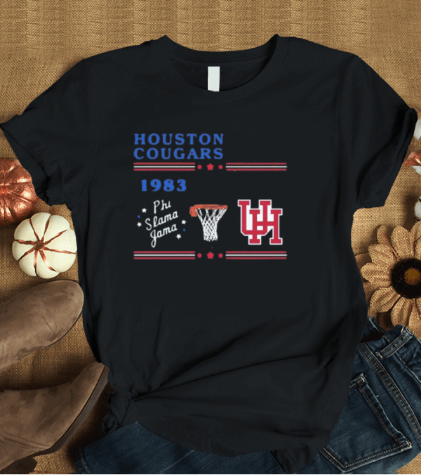 T-Shirt: Houston 1983 Phi Slama Jama T-Shirt Houston 1983 Phi Slama Jama T-Shirt