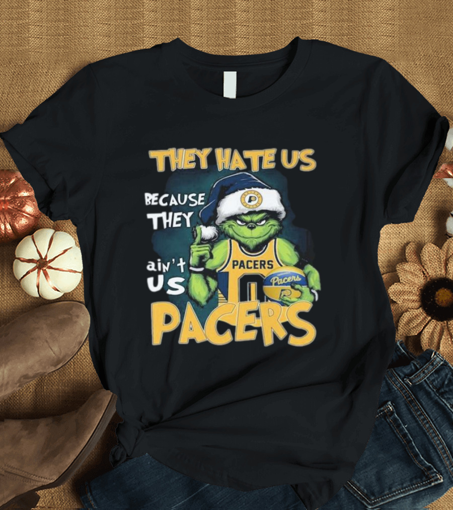 Grinch They Hate Us Because They Ain’t Us Packers T-Shirt
