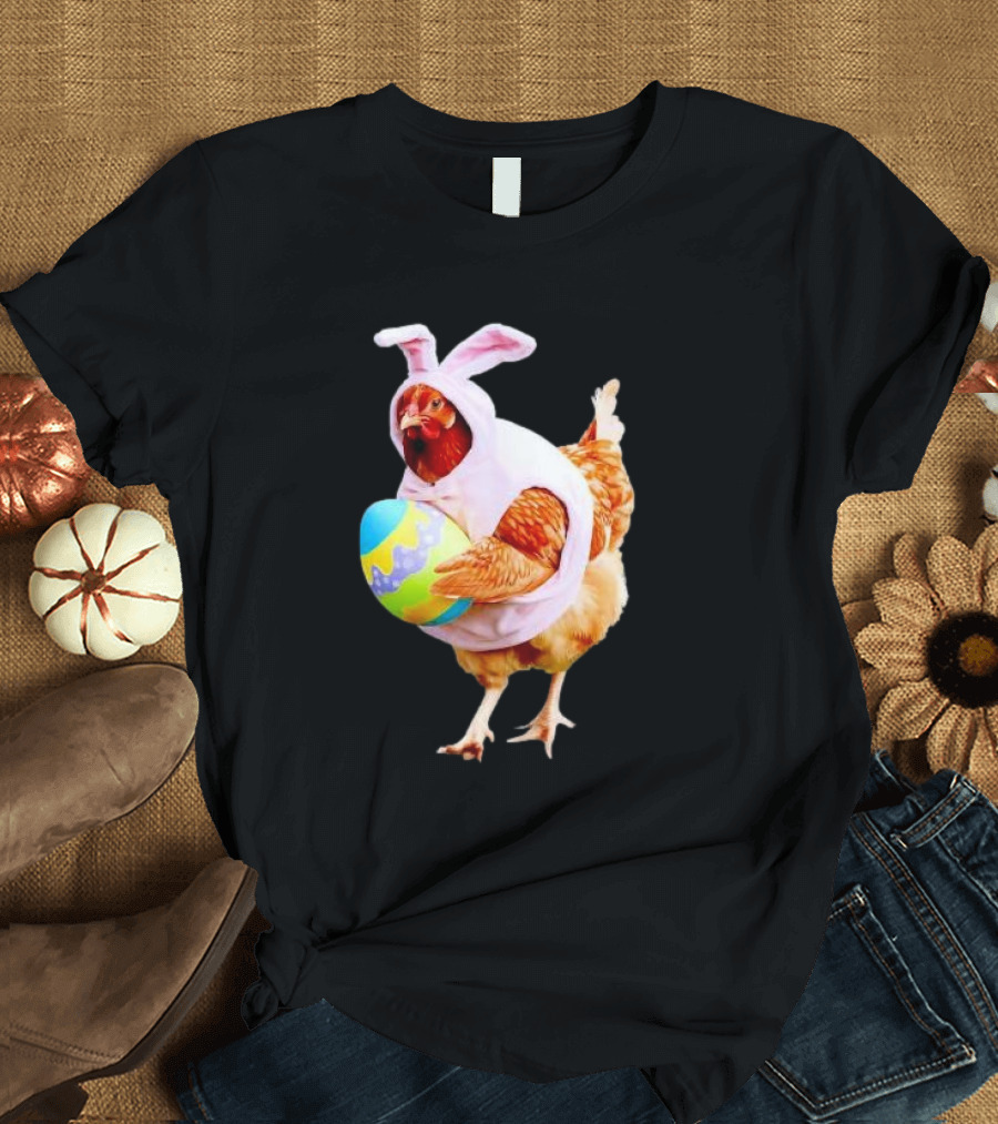 Happy easter chicken bunnies T-Shirt