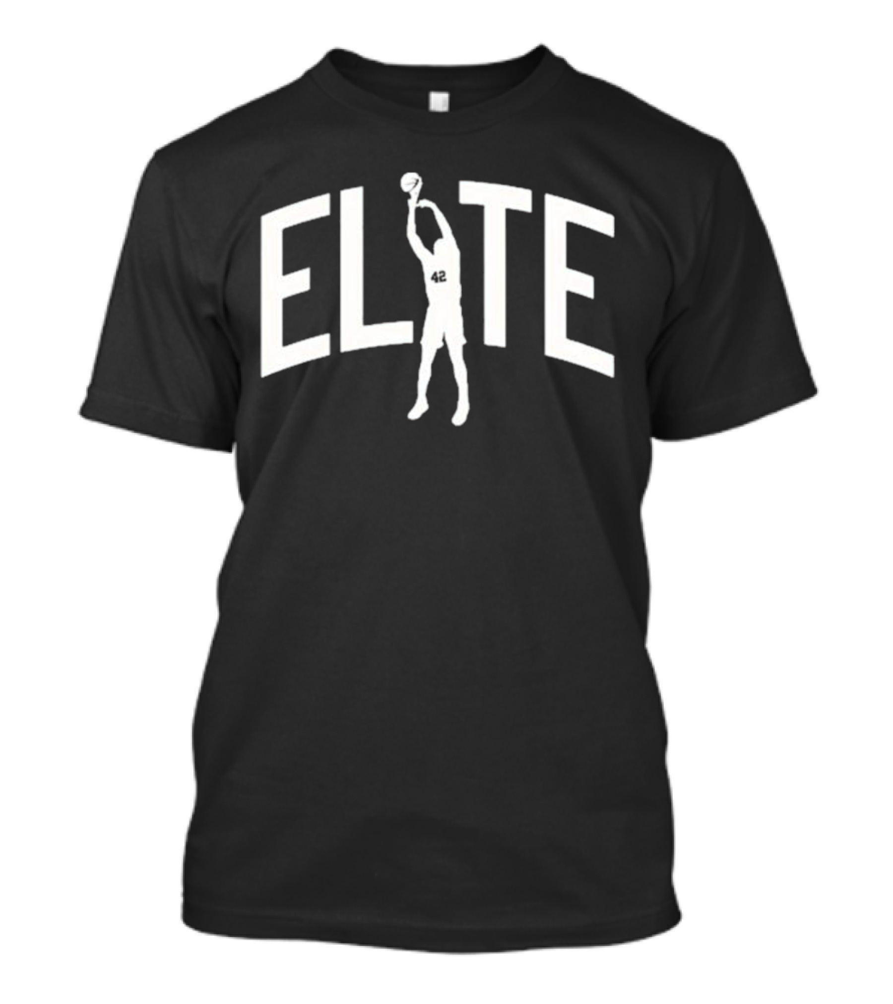 ELITE Shooter Basketball Player Silhouette 42 T-Shirt