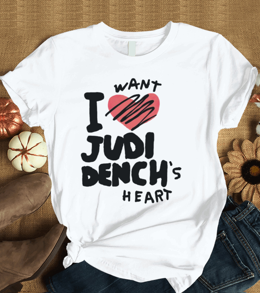 I Love Judi Dench's Heart T-Shirt